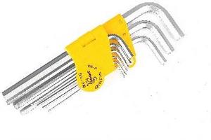 9件雾面加长平头内六角