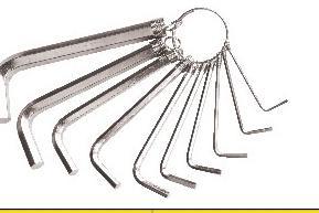 10件环形平头内六角