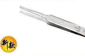 不锈钢宽头镊子120*10*2mm