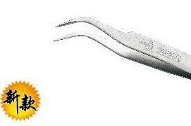 不锈钢弯头镊子120*10*2mm