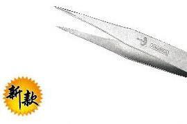 不锈钢尖头镊子125*12*2mm 