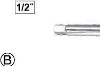 12.5MM系列接杆10”