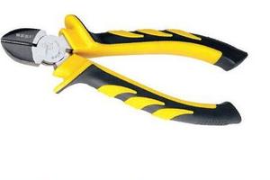 条纹手柄斜口钳6”