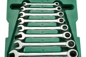 8件套全抛光两用快扳组套