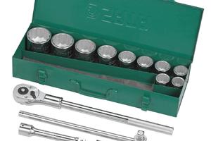 15件套19MM系列12角套筒组套工具/