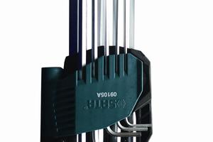 9件铬钒钢球头内六角扳手组套