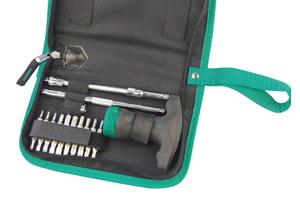 09341/24件套T型柄棘轮螺丝批组套/