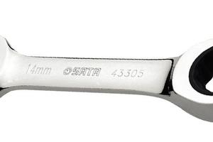 43307-43310/全抛光棘轮两用短快扳16MM-19MM