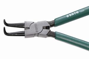 72005/穴用曲口卡簧钳7"