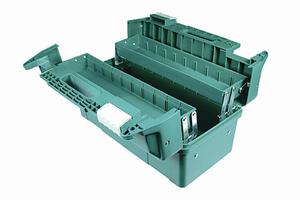 95166/三翻斗塑料工具箱17"