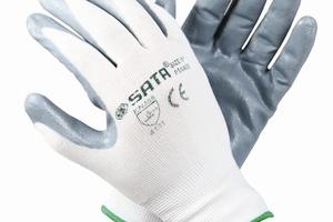 FS0402/丁晴手套（掌浸）8"