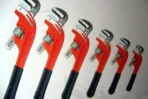 沾塑管子钳/8"（200mm）~48"(1200mm)