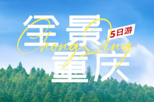 【全景重庆丨5日】2人起每天团 丨天生三桥 龙水峡地缝 李子坝 长江索道 大足石刻 磁器口丨2680元起