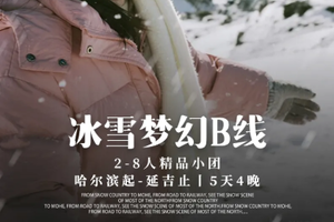 【冰雪梦幻B丨5天】2-8人精品小团 | 亚雪公路+童话雪乡+滑雪+冰雪画廊+长白山+延吉+温泉