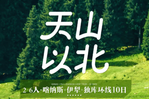 【天山以北丨10天】2-6人小团 喀纳斯 伊犁 赛里木湖 独库公里 深度环线游丨团期37期