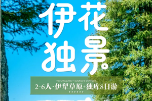 【伊花独景丨8天】2-6人小团 唐布拉 木特塔尔 琼库什台 八卦城 喀拉峻 那拉提 孟克特 S101古道丨团期27期