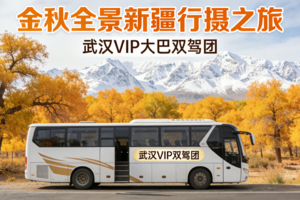 【秋摄全疆丨30天】9.24-10.23号 全景新疆环线 青甘丝路 武汉集散 丨VIP大巴团