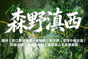 【森野滇西丨6天】2-8人团 腾冲｜怒江登埂澡堂｜老姆登｜知子罗｜亚坪中缅古道｜和顺古镇｜热海大滚锅｜高黎贡山毛毛球森林