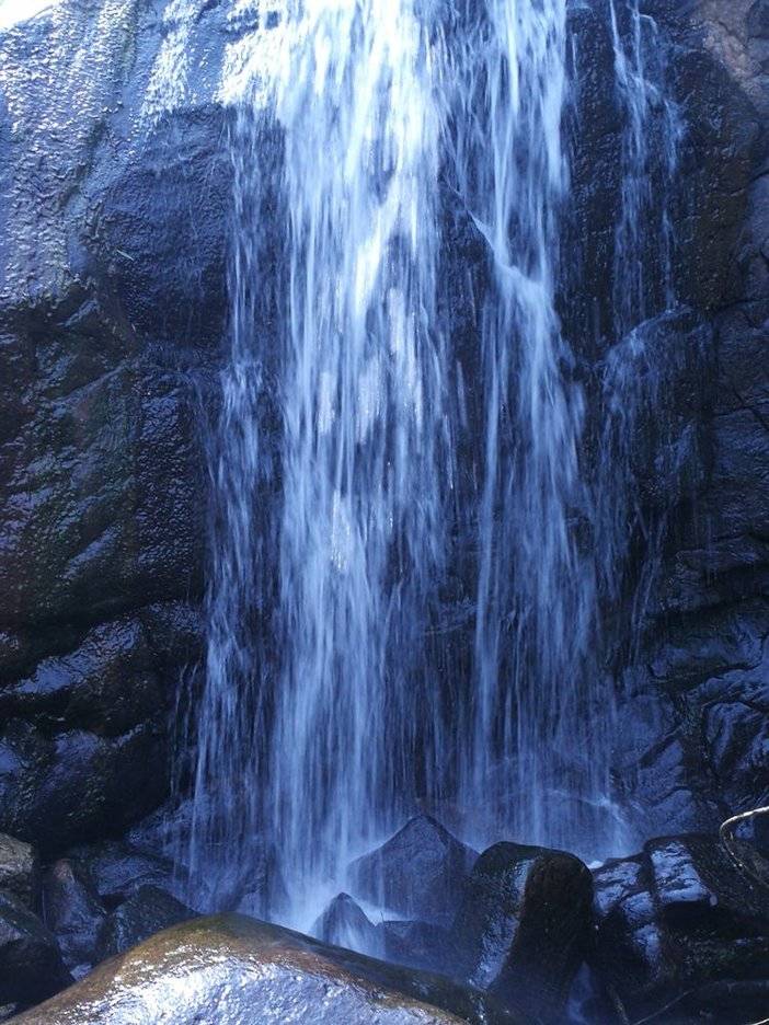 峡谷中瀑布众多,这是最后一瀑了.再见仙姑峡.