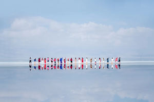 8人小团【浪迹西北8天】黑独山-察尔汗盐湖-茶卡盐湖-水上雅丹-大地之子-莫高窟-鸣沙山月牙泉-丝路遗产城-青甘环线