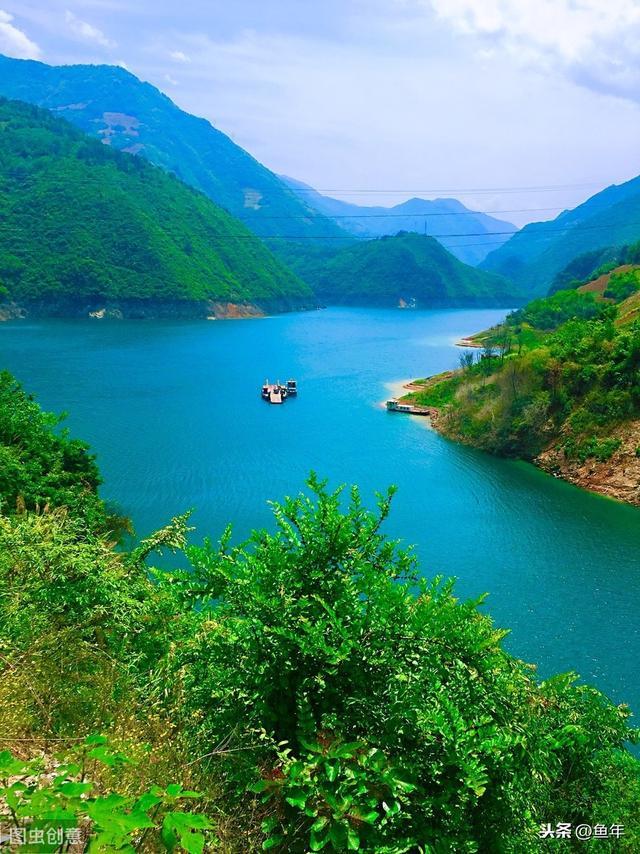 十堰武陵峡｜世界上有两个桃花源，一个在心中，一个在竹山官渡