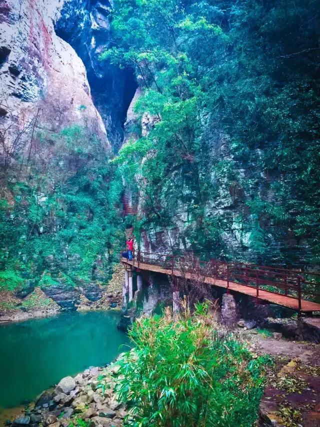 世界那么大，我只想去武陵峡寻找最安静的自己