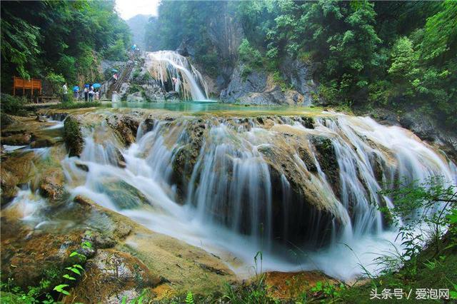 湖北十堰郧县虎啸滩风景区，被誉为无山不奇、无水不秀的景区