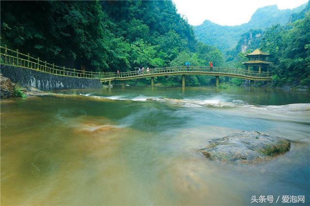 湖北十堰郧县虎啸滩风景区，被誉为无山不奇、无水不秀的景区