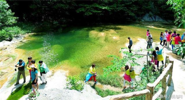 湖北十堰郧县虎啸滩风景区，被誉为无山不奇、无水不秀的景区