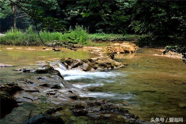湖北十堰郧县虎啸滩风景区，被誉为无山不奇、无水不秀的景区
