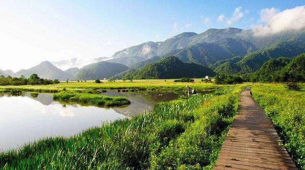 航拍湖北神农架大九湖，这里被称世外桃源人间仙境
