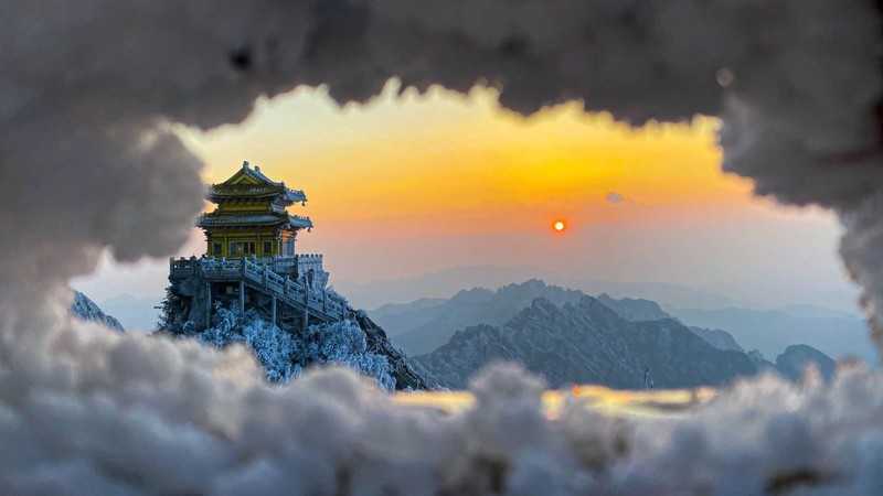 河南最接近仙境的地方，老君山云海平均每年多达130天