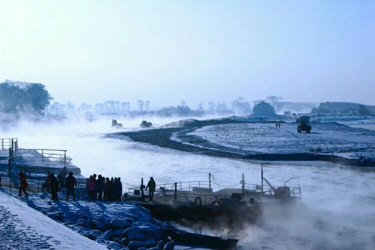 网上疯传的吉林雾凇岛，真的有那么美吗？