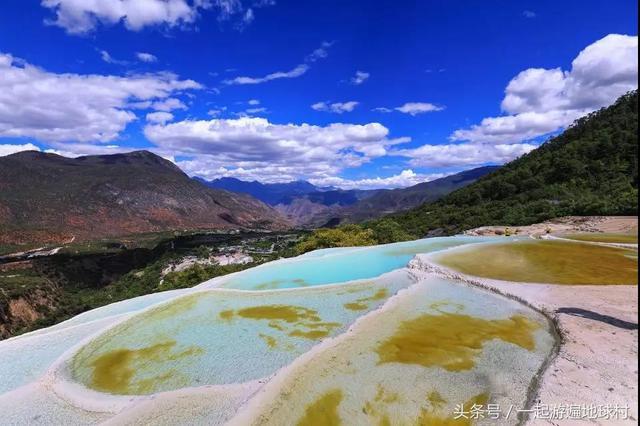 谁说看“棉花堡”就要去土耳其？云南小众秘境白水台足矣让你惊艳