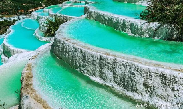 谁说看“棉花堡”就要去土耳其？云南小众秘境白水台足矣让你惊艳