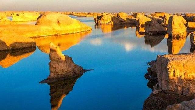 青海水上雅丹，中国的水上魔鬼城，拥有地球上独一无二的惊艳美景