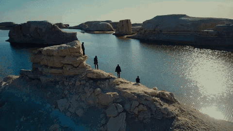 中国最大最壮美的水上雅丹，神奇惊艳，世间少有！