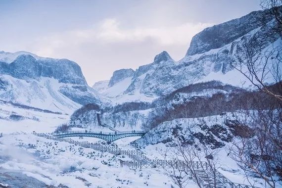 下了雪的长白山，一秒进入童话世界