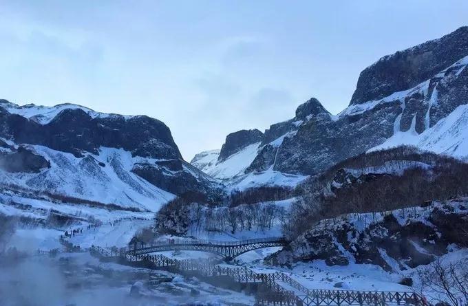 下了雪的长白山，一秒进入童话世界