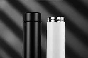 6号赠品丨智能温显式便携保温杯