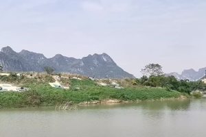 【视频】船游明江赏花山岩画