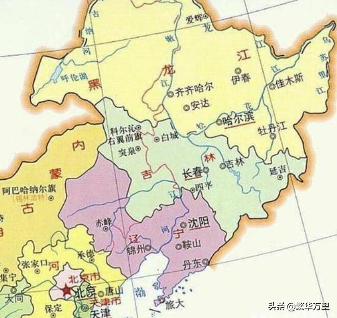 辽宁与内蒙古的区划变动，辽宁省9个县，为何划入了内蒙古？