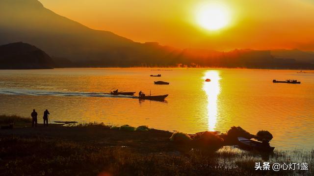 美色辽宁葠窝水库辽阳弓长岭二郎神庙邱家村，自驾骑行田园好风光