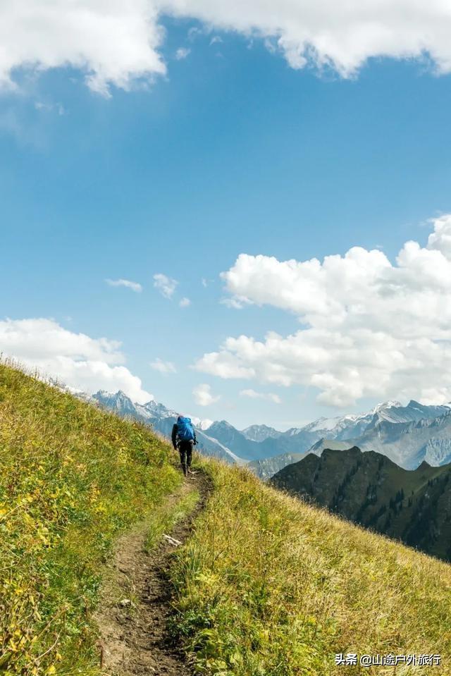 没有信号的120公里，徒步天山绝美乌孙古道，迷失在人间天堂