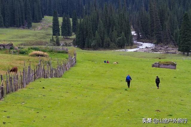 没有信号的120公里，徒步天山绝美乌孙古道，迷失在人间天堂