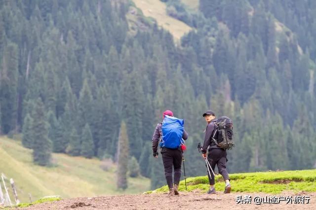 没有信号的120公里，徒步天山绝美乌孙古道，迷失在人间天堂