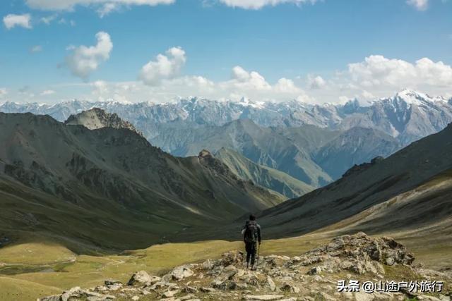 没有信号的120公里，徒步天山绝美乌孙古道，迷失在人间天堂