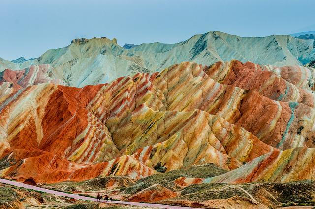 奇险灵秀美如画——镜头下的张掖丹霞彩色丘陵