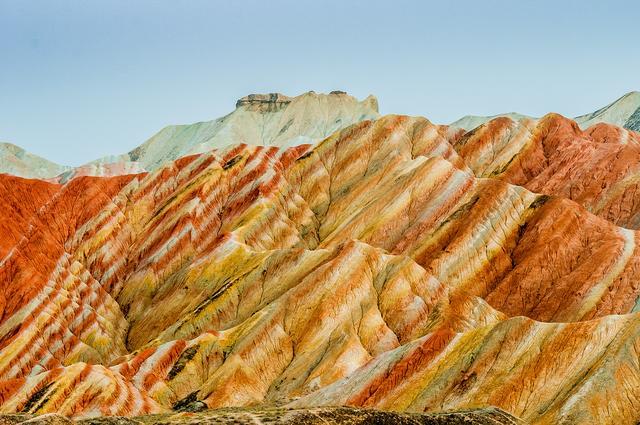 奇险灵秀美如画——镜头下的张掖丹霞彩色丘陵