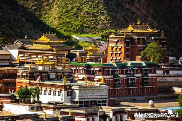 七八月份夏天的甘南草原，鲜花盛开，这里是通往香巴拉的驿站